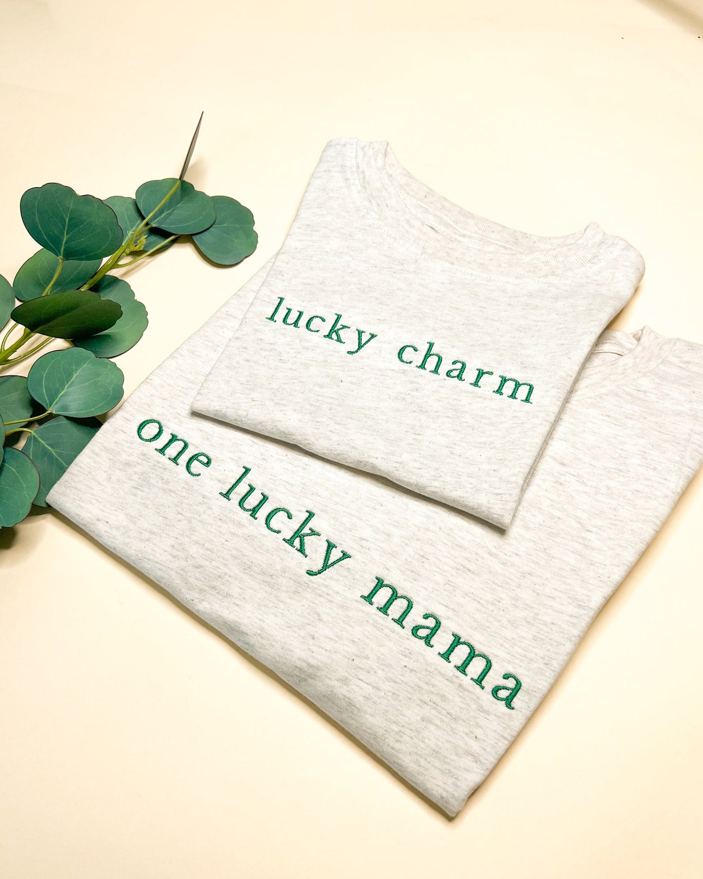 Lucky Charm Embroidered Child Tee