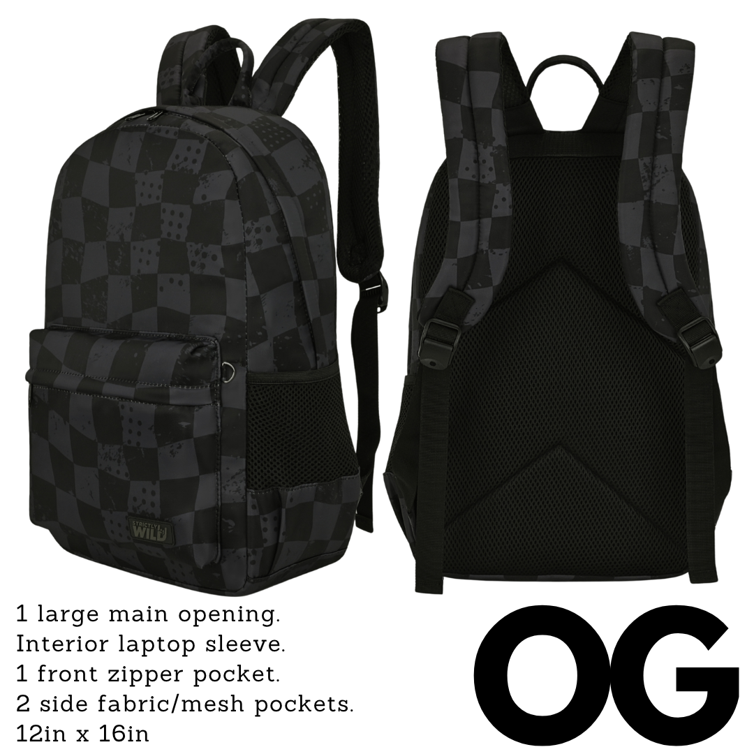 Stealth Checker Backpacks