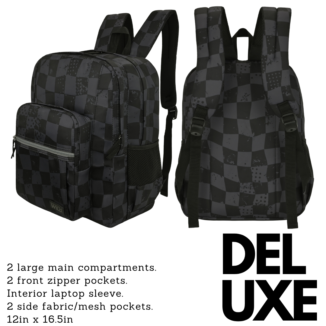 Stealth Checker Backpacks