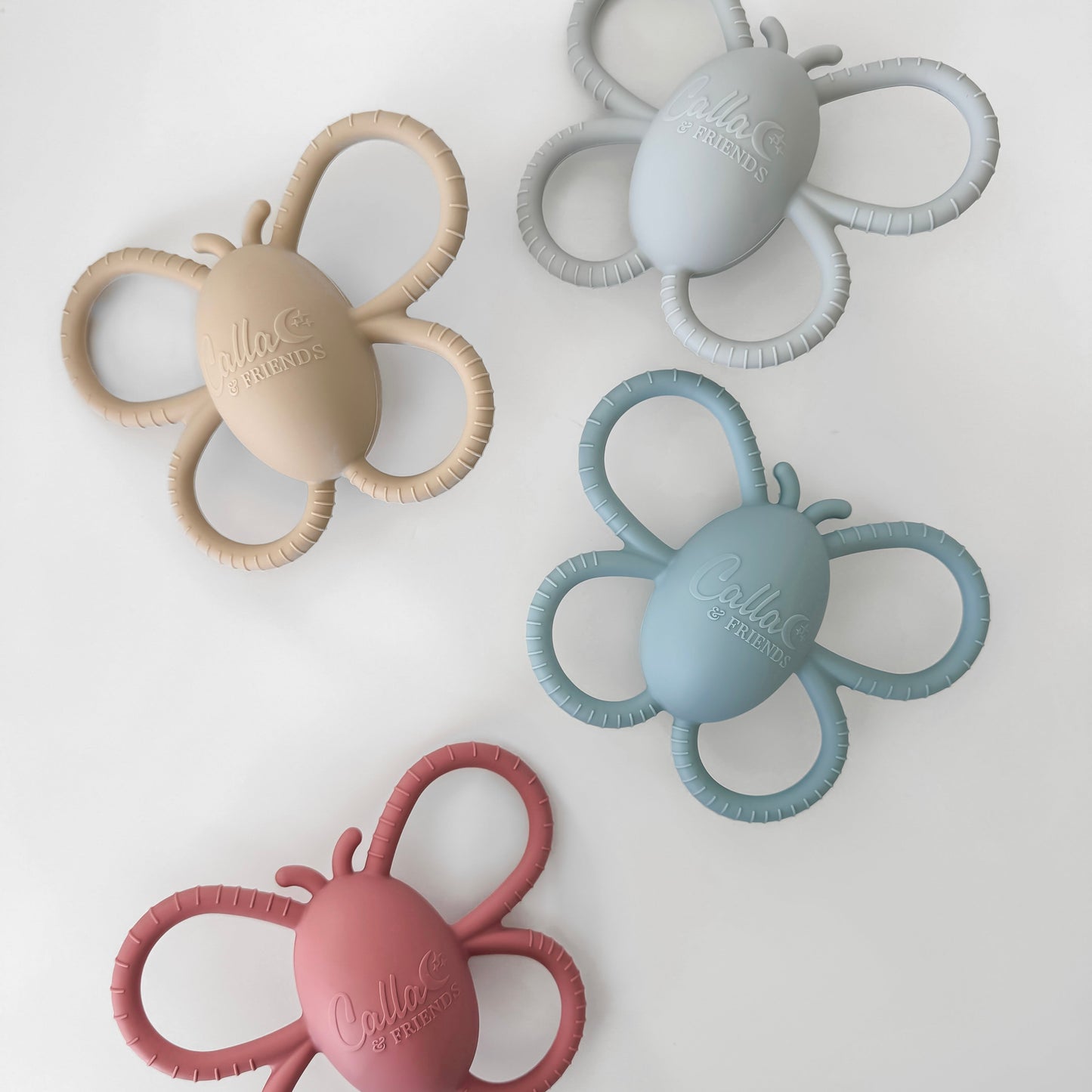 Garden Party Collection - Butterfly Rattle Teether