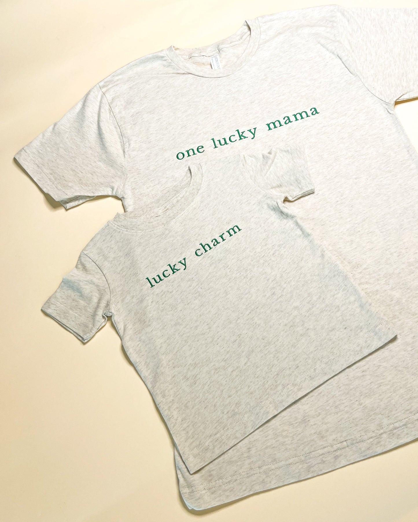 Lucky Charm Embroidered Child Tee