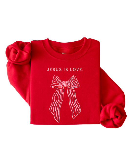 Jesus is Love Bow Early Bird Valentine's Day Special