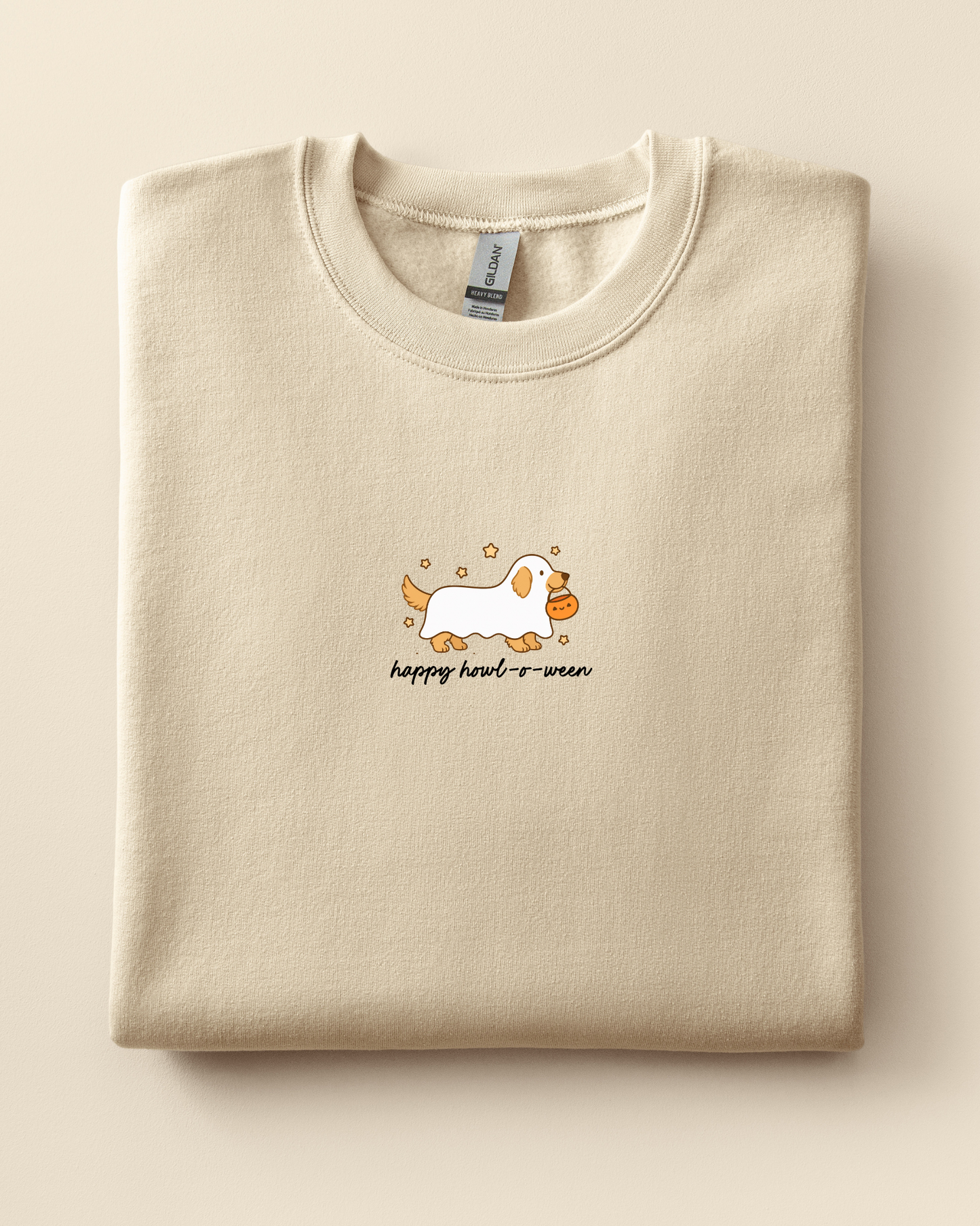 Happy HOWL-O-Ween Golden Retriever Sweatshirt