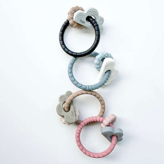 Cloudy Days Silicone Teether