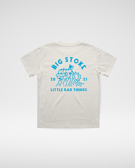 THE CLOUDBREAK TEE - CREAM