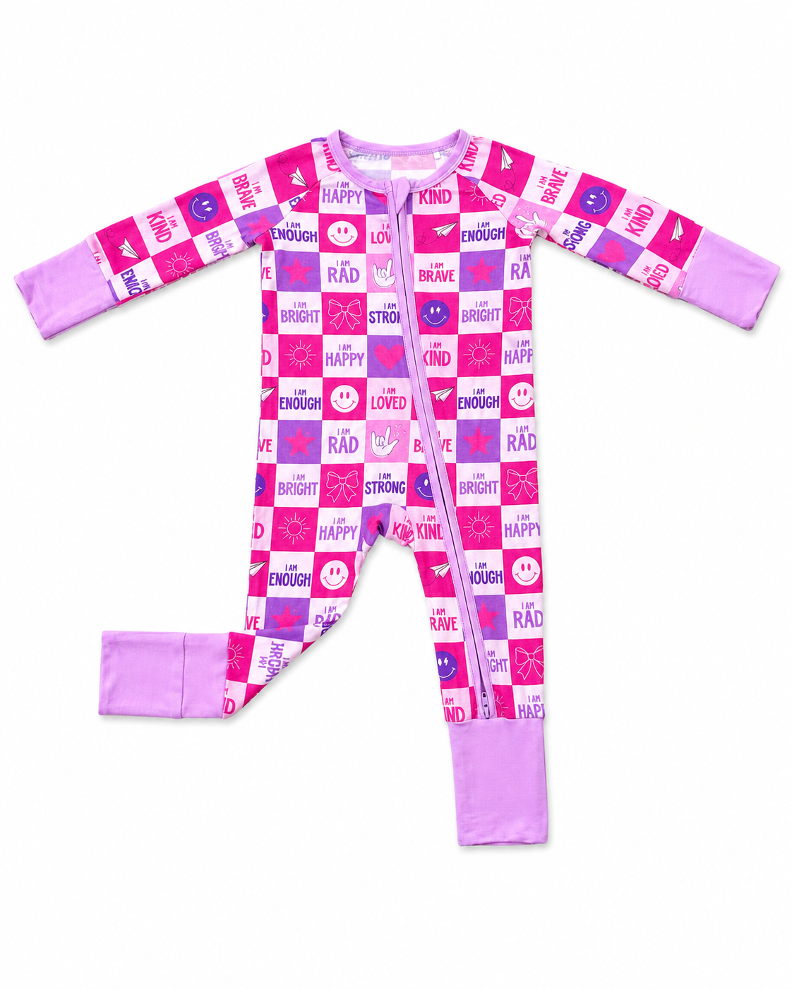 Dream Big Affirmation Pajamas (G)- Zippy Romper