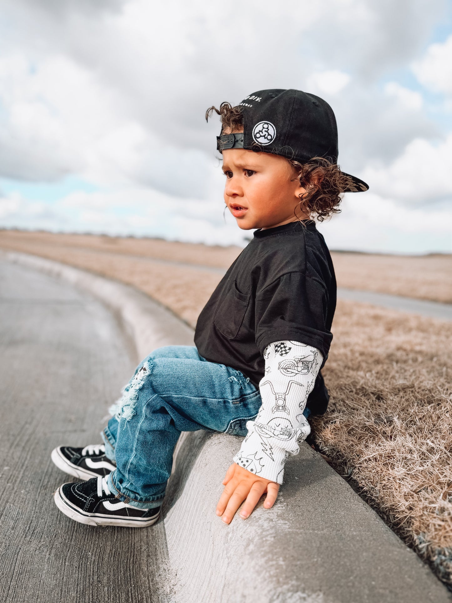 Misfit Mini Layered Long Sleeve