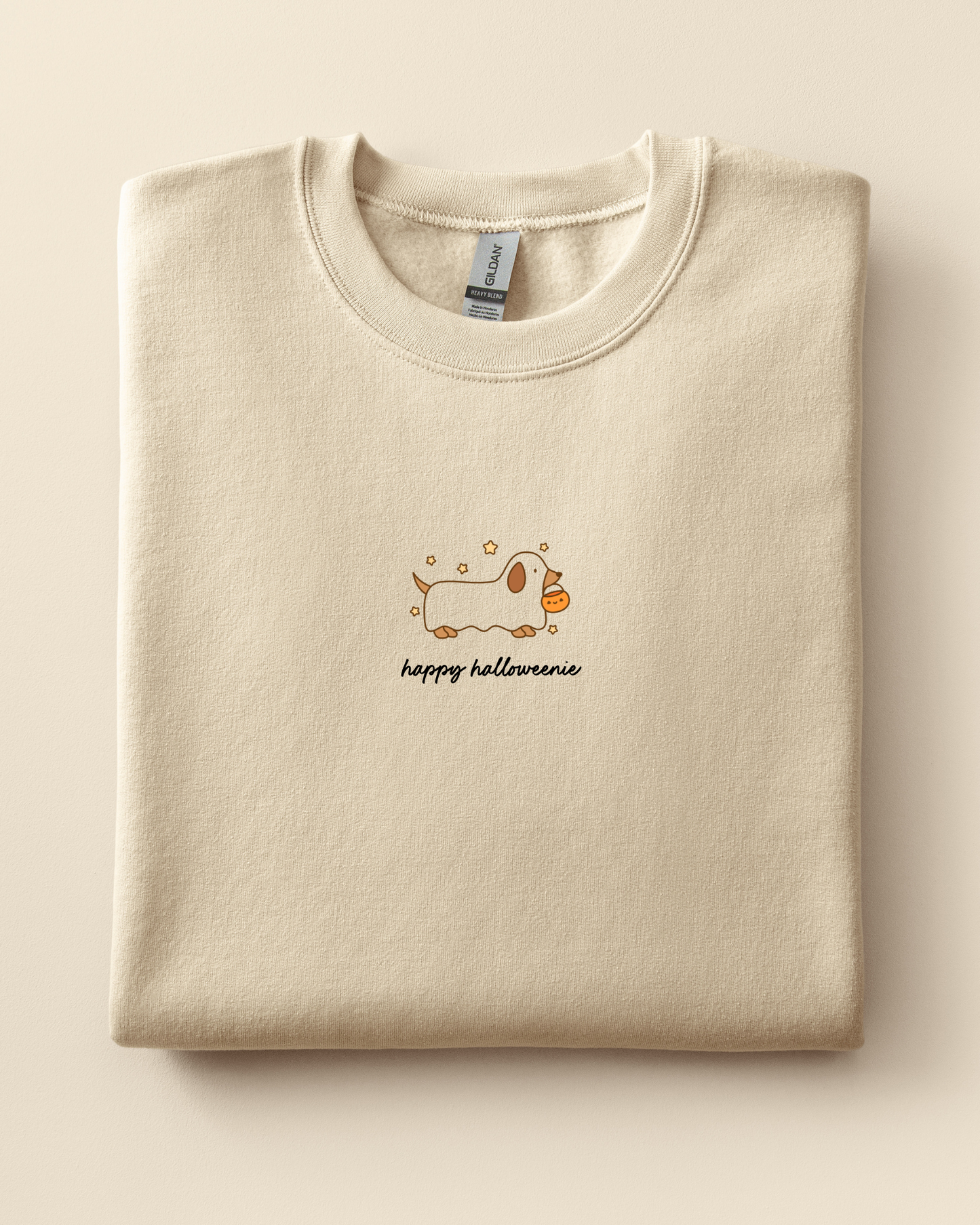 Happy HalloWEENIE Weenie Dog Sweatshirt
