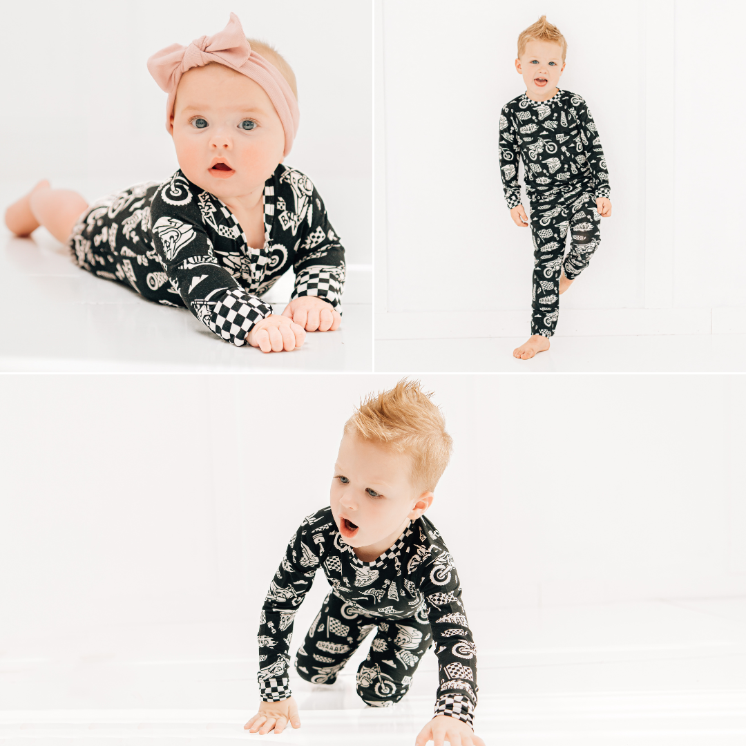 Lightning Speed Zip Up Pajamas
