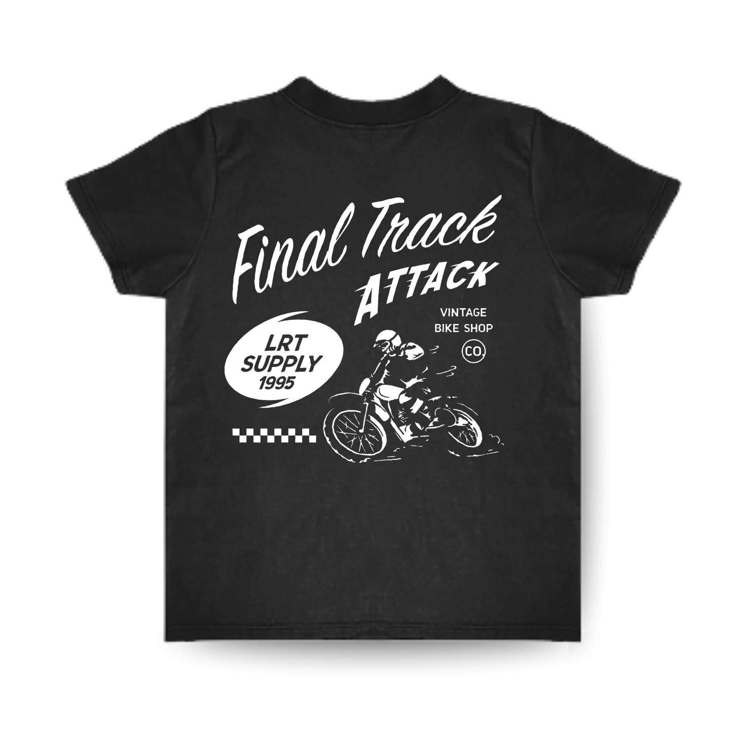 FINAL TRACK ATTACK TEE - BLACK