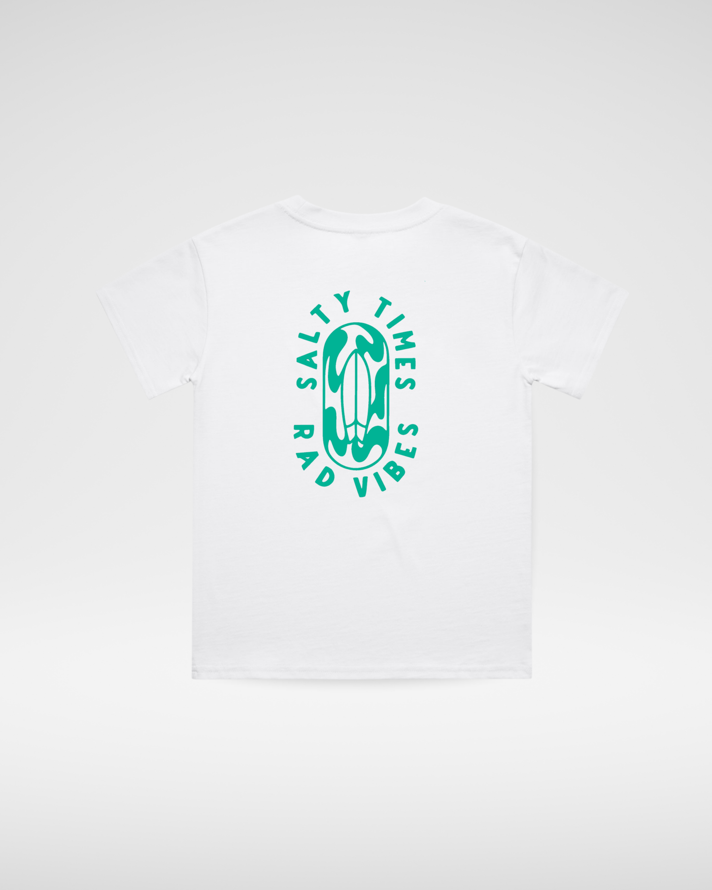 SALTY TIMES TEE - WHITE