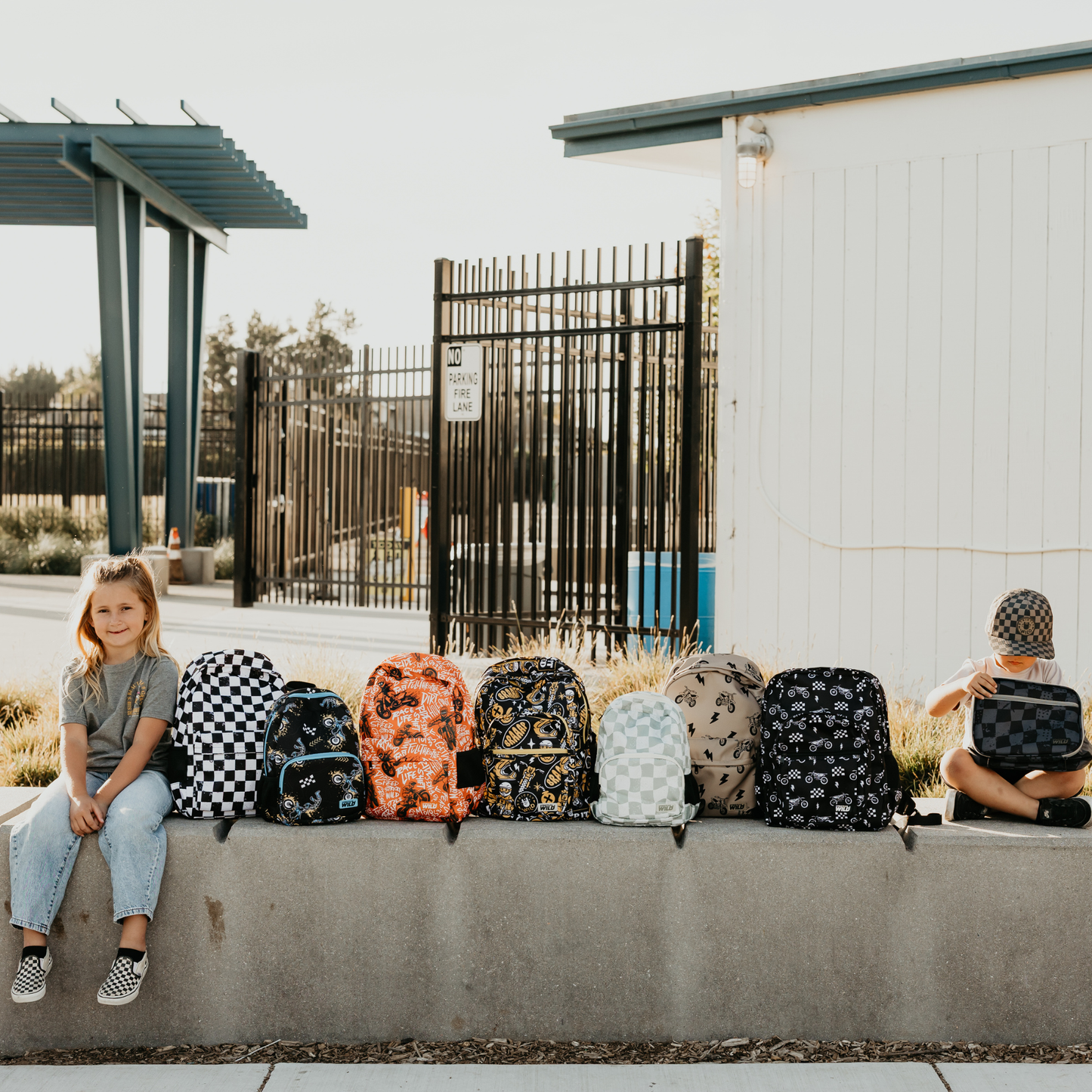 Classic Checker Backpacks