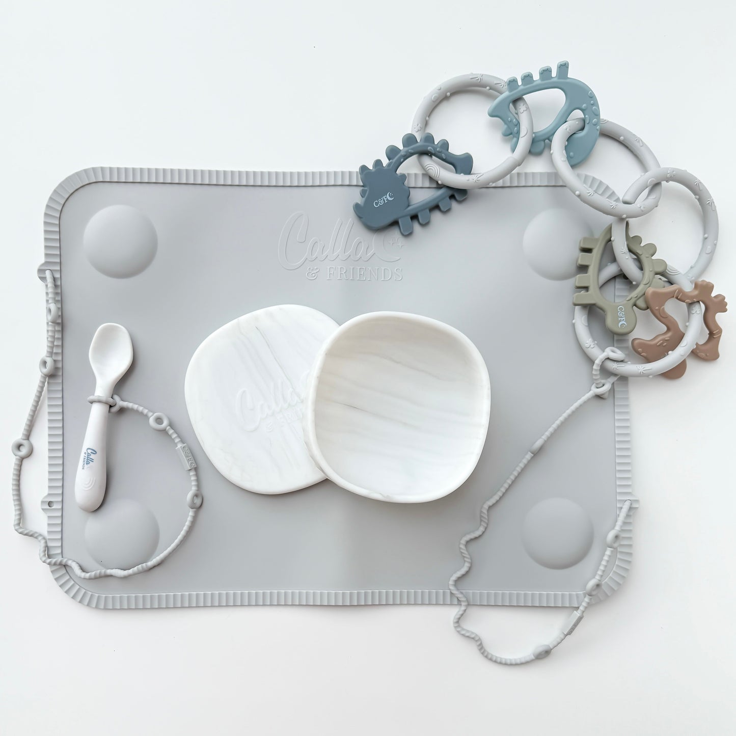 The Tidy Traveler - Solid Placemat Set