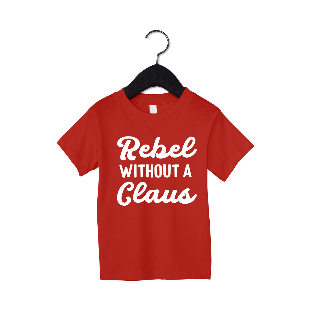 Rebel Without a Claus Tee