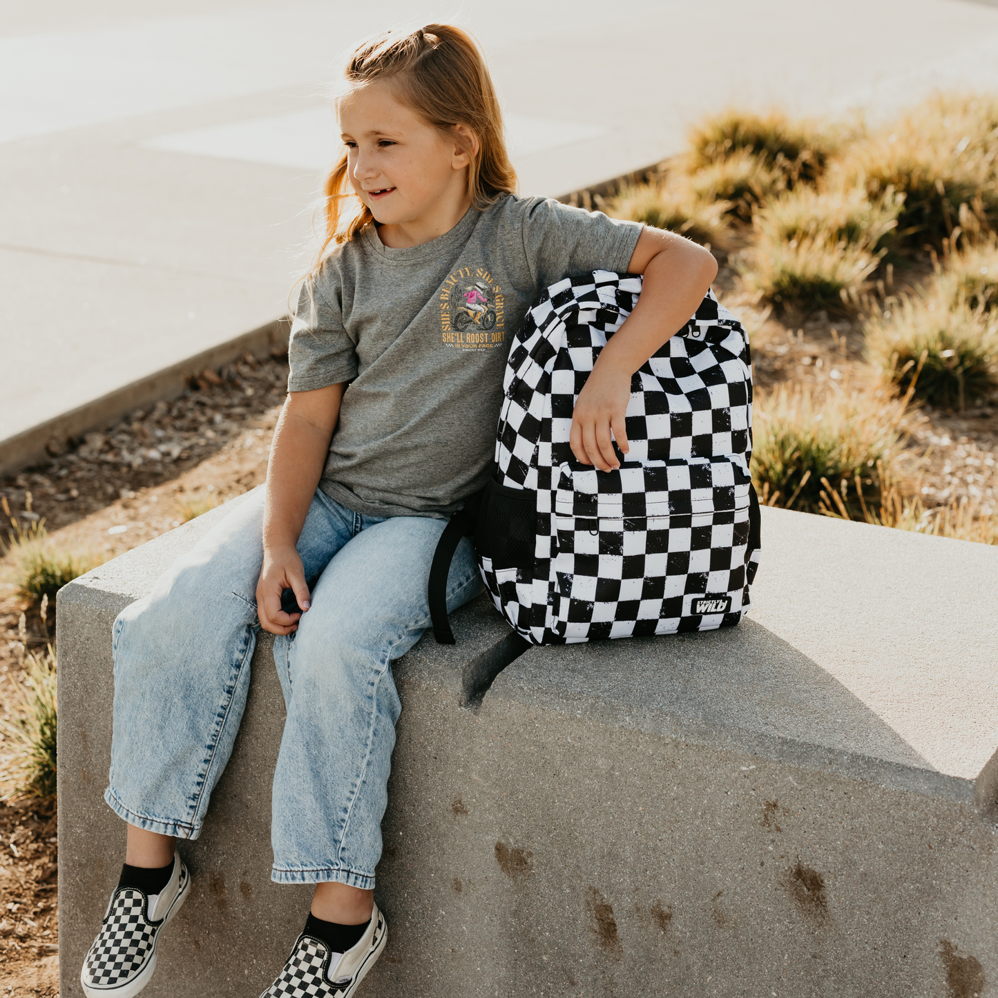 Classic Checker Backpacks