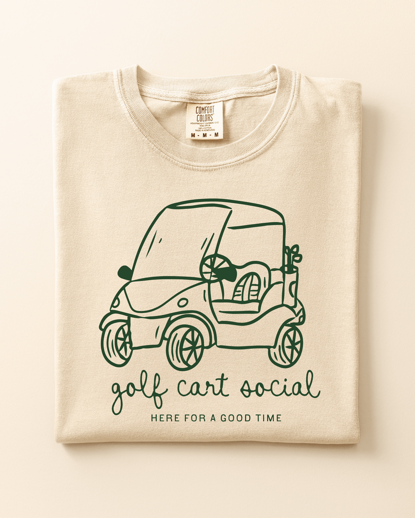 Golf Cart Social Tee