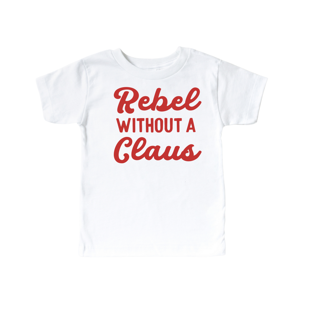Rebel Without a Claus Tee
