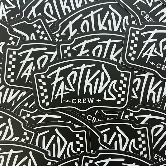 Fast Kids Crew Sticker