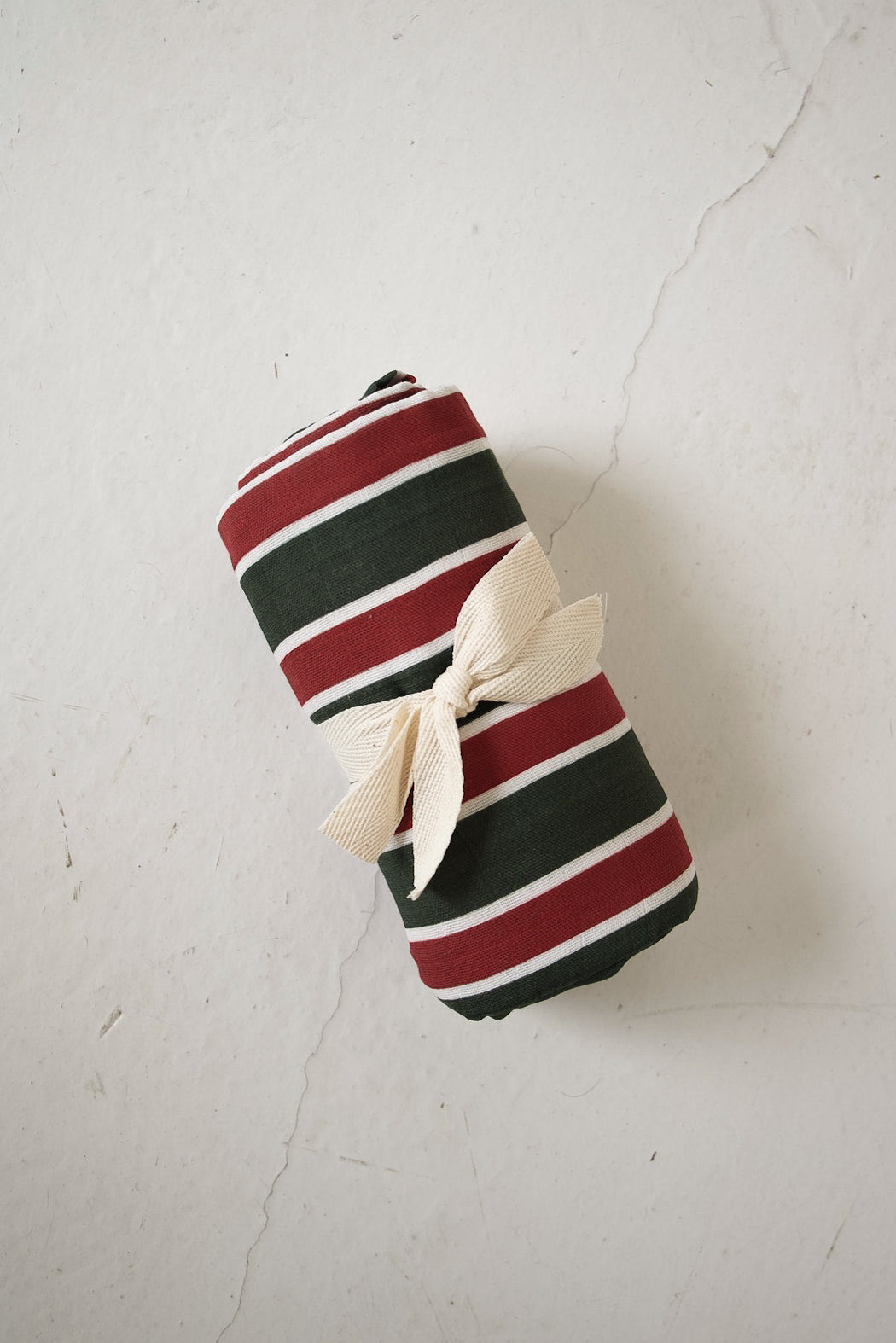 Muslin Swaddle | Holiday Stripe