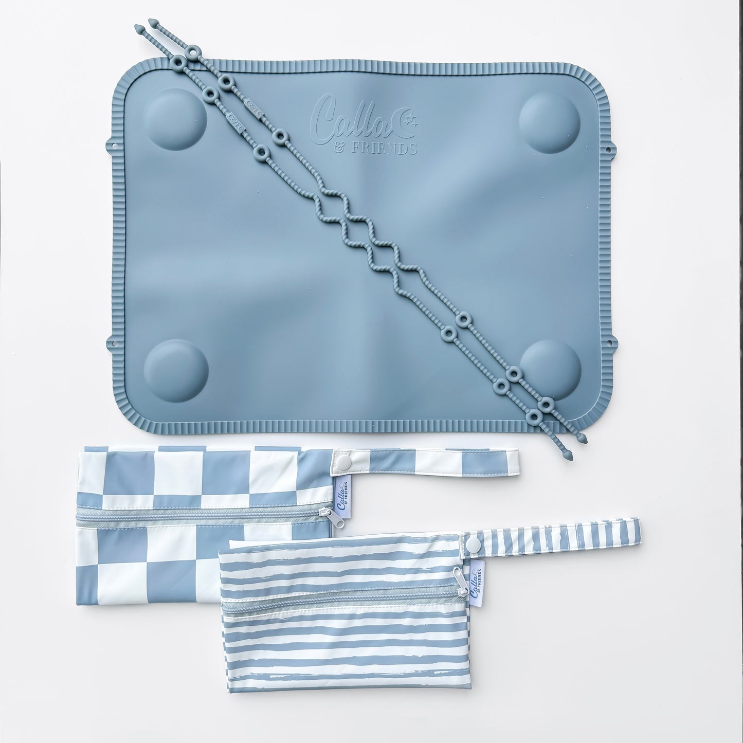 The Tidy Traveler - Solid Placemat Set