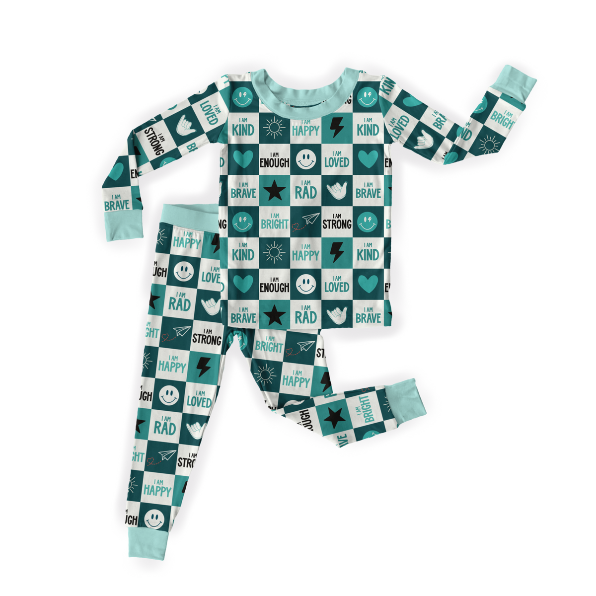 Dream Big Affirmation Pajamas - 2 piece set (B)