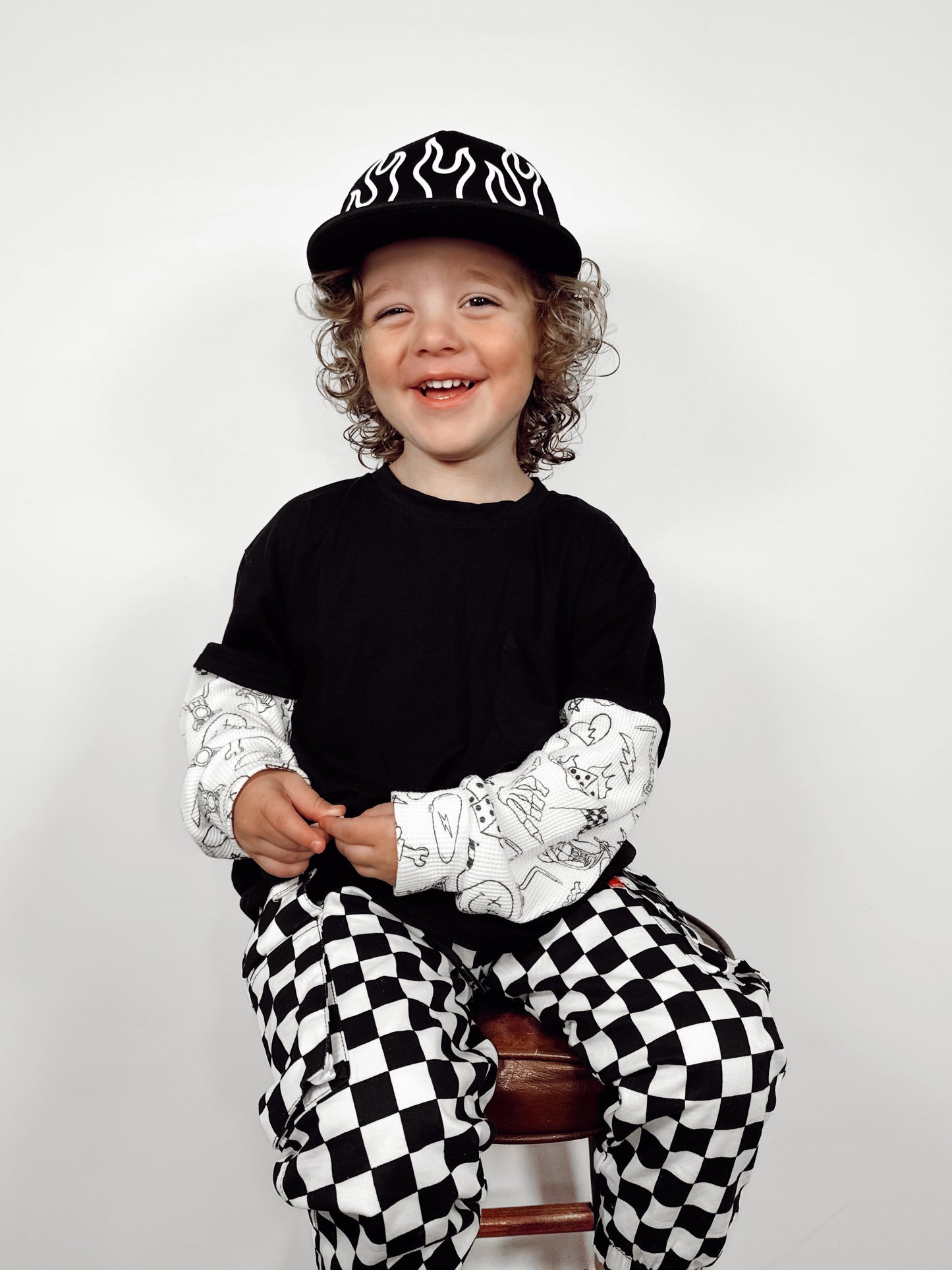 Misfit Mini Layered Long Sleeve