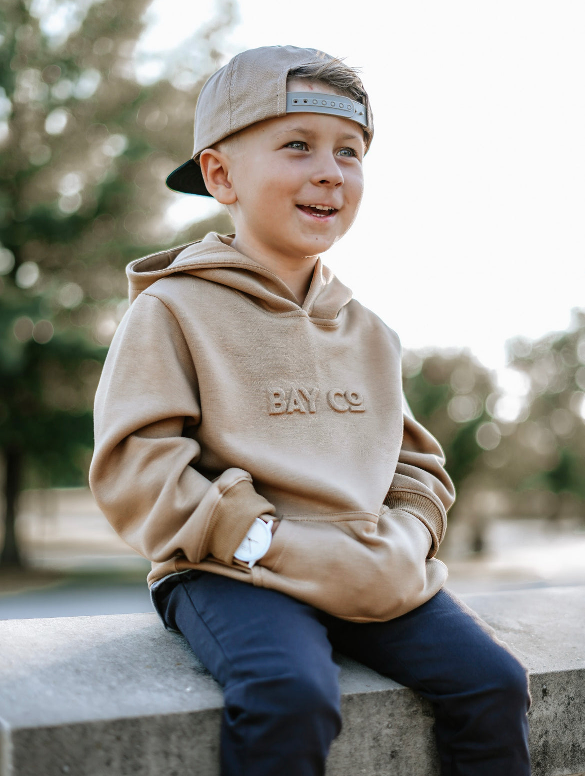 Silky Embossed Hoodie