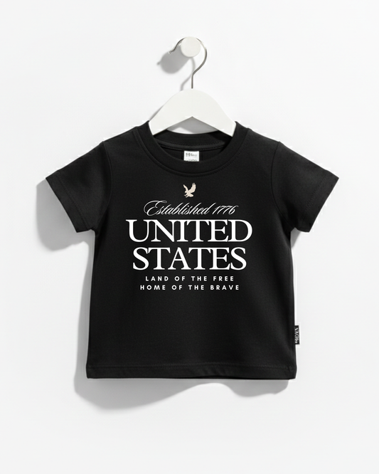 United States - Land of the Free Kids Tee