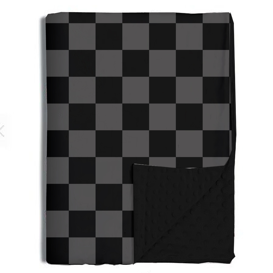 Stealth Checker Blankets / PREORDER: shipping Nov 16 - Dec 9