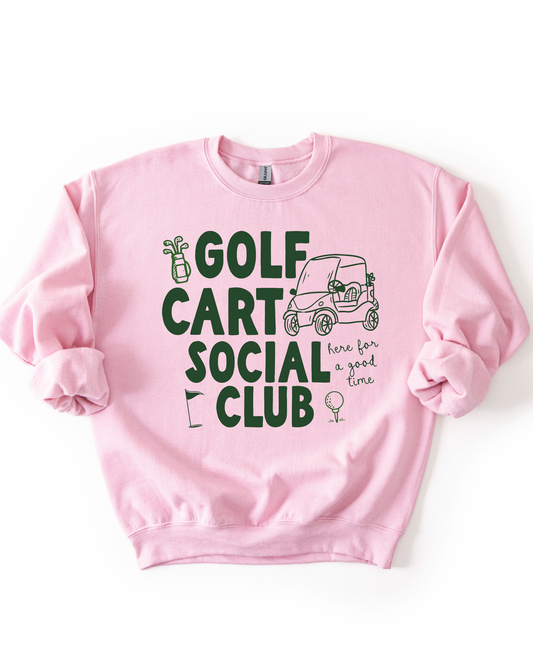 Golf Cart Social CLUB Pullover