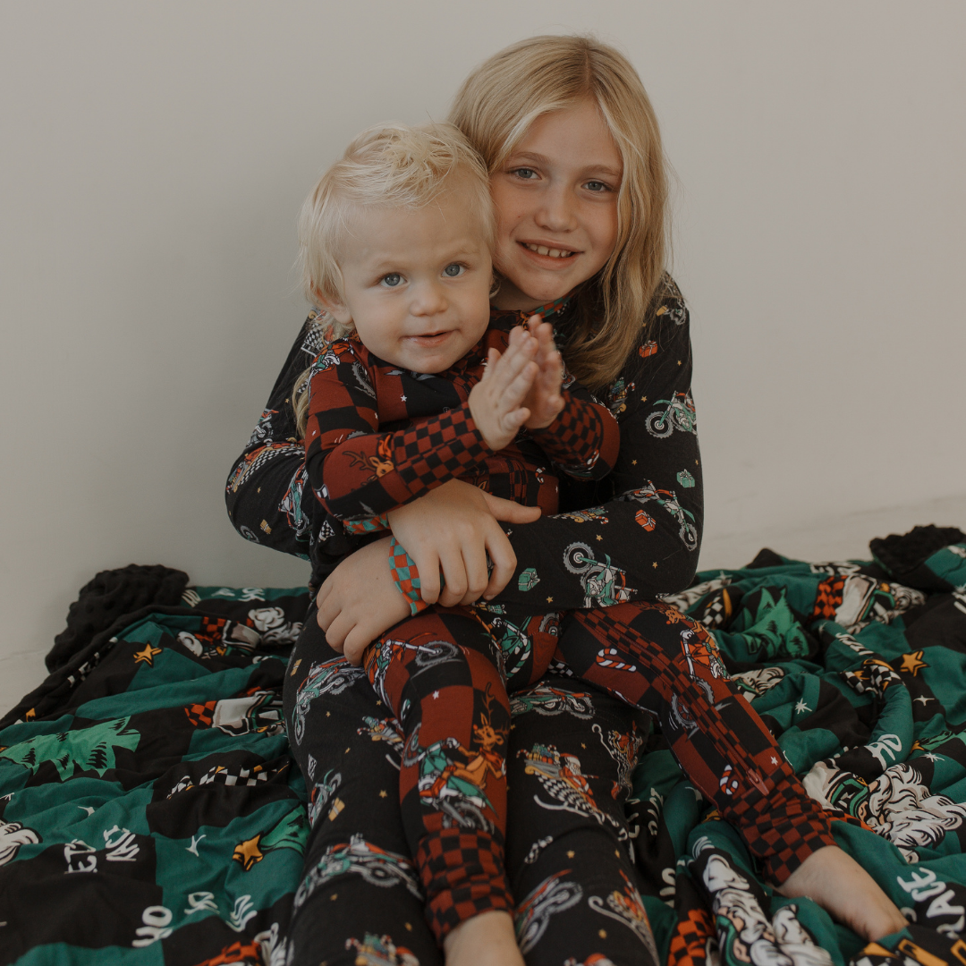 Rudolph The Red Nose Racer Zip Up Pajamas *PREORDER - SHIPPING OUT BETWEEN NOV 24 - DEC 6*