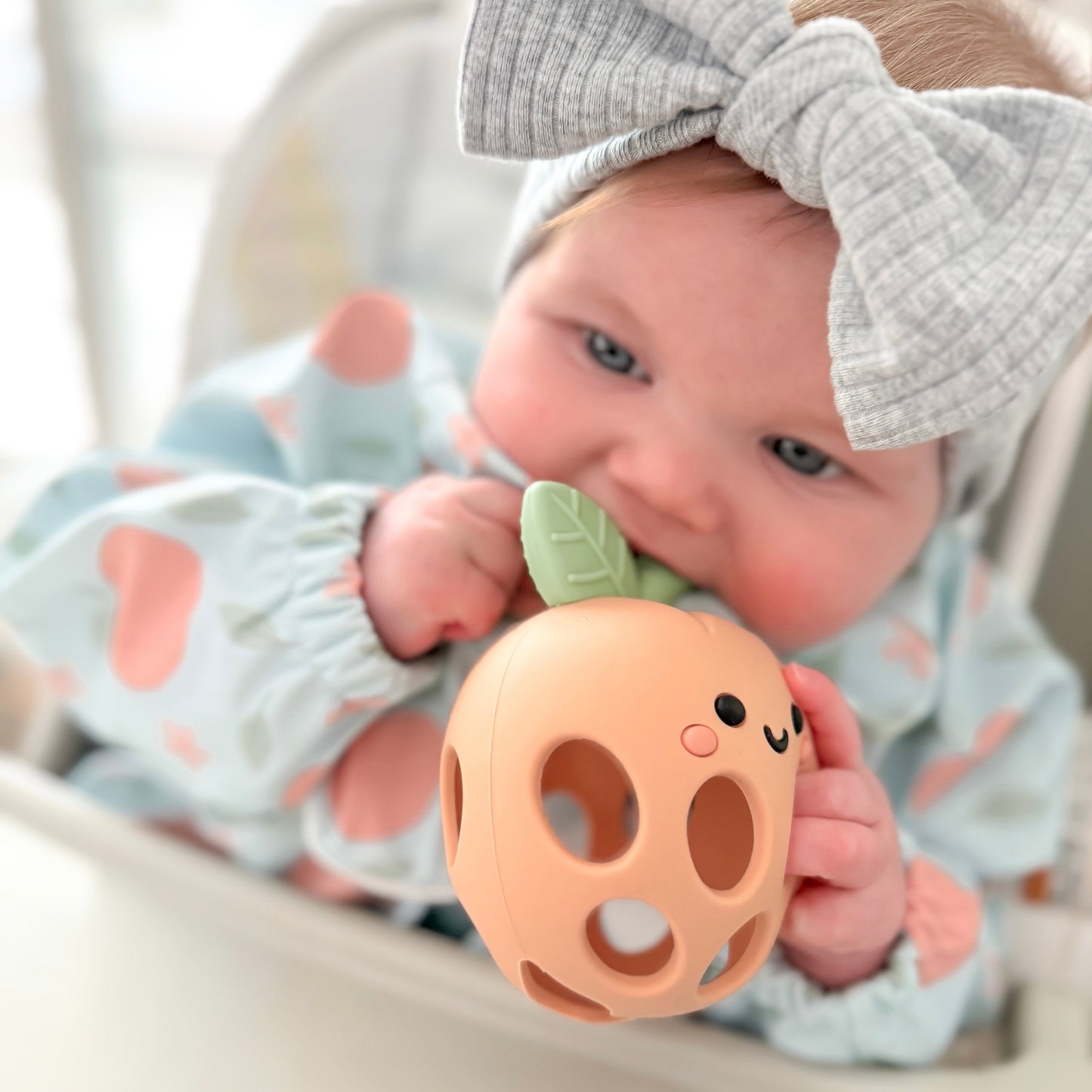 Piper the Peach Blossom Teether