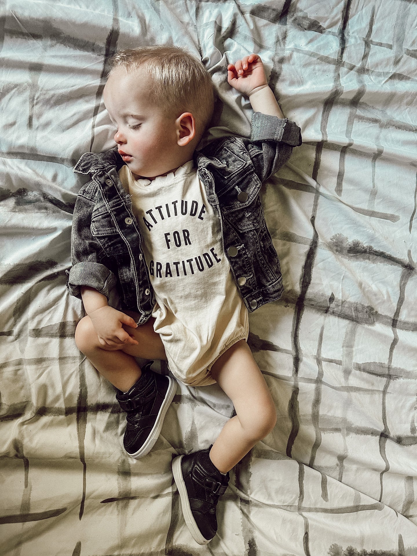 Attitude for Gratitude Bubble Romper