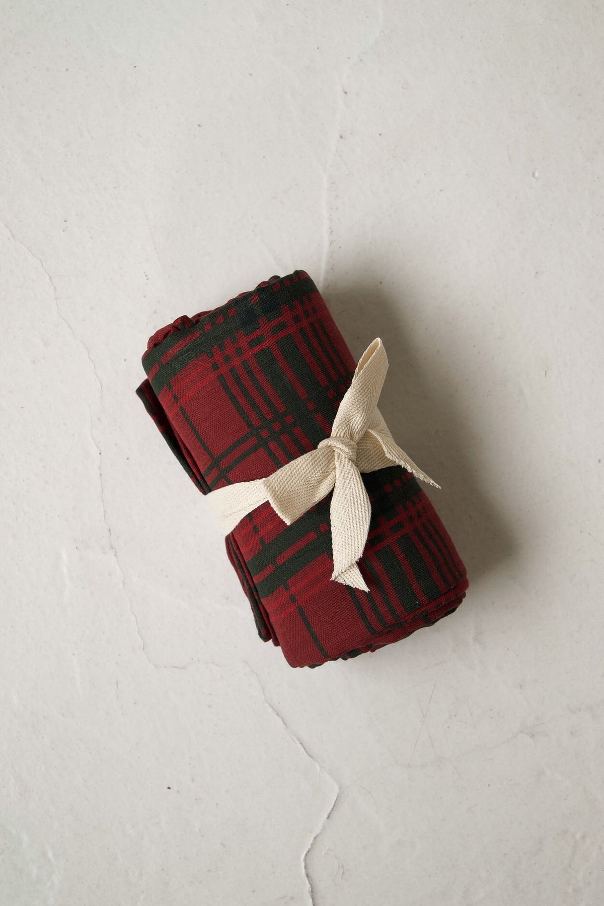 Muslin Swaddle | Christmas Plaid