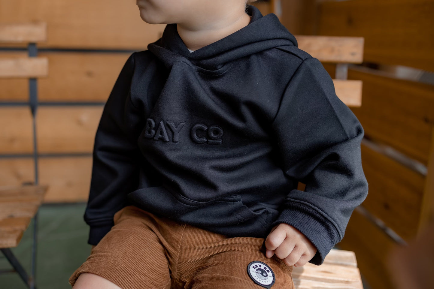 Silky Embossed Hoodie