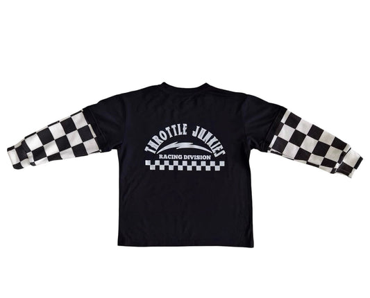 Throttle Junkie Layered Long Sleeve