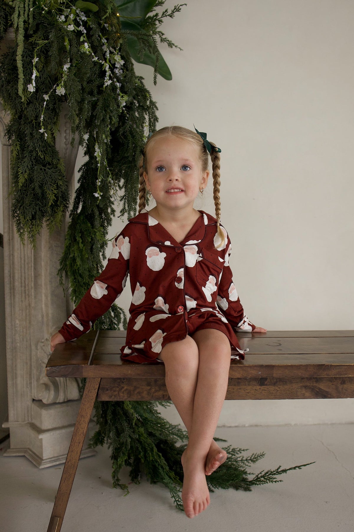 Bamboo Sleeping Dress | Vintage Santa
