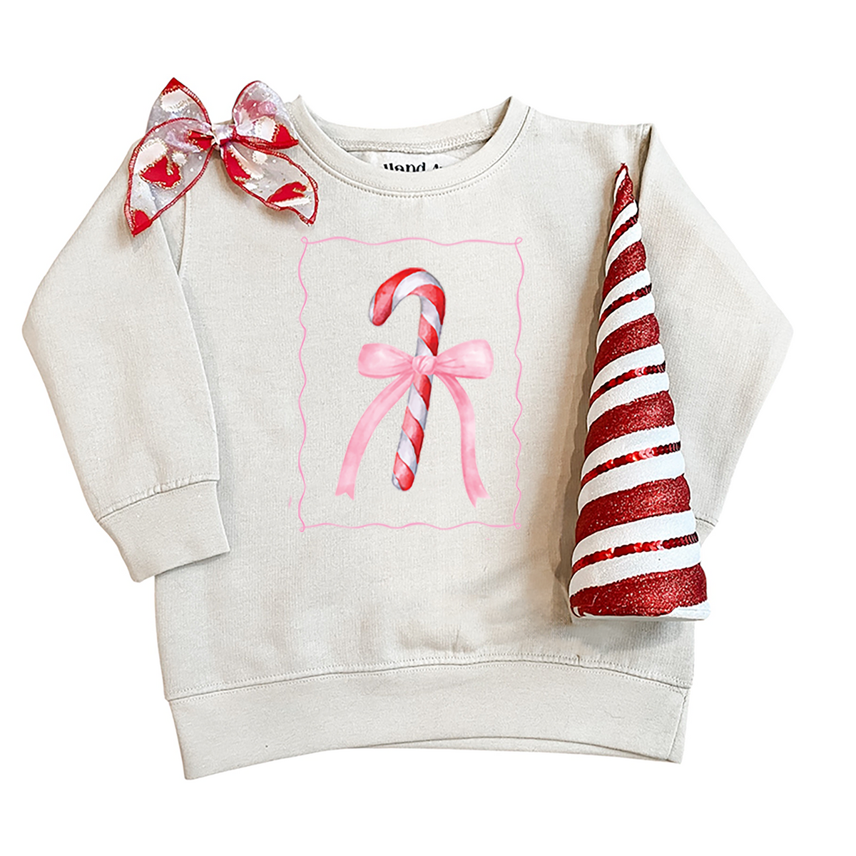 Ribbon Candy Cane