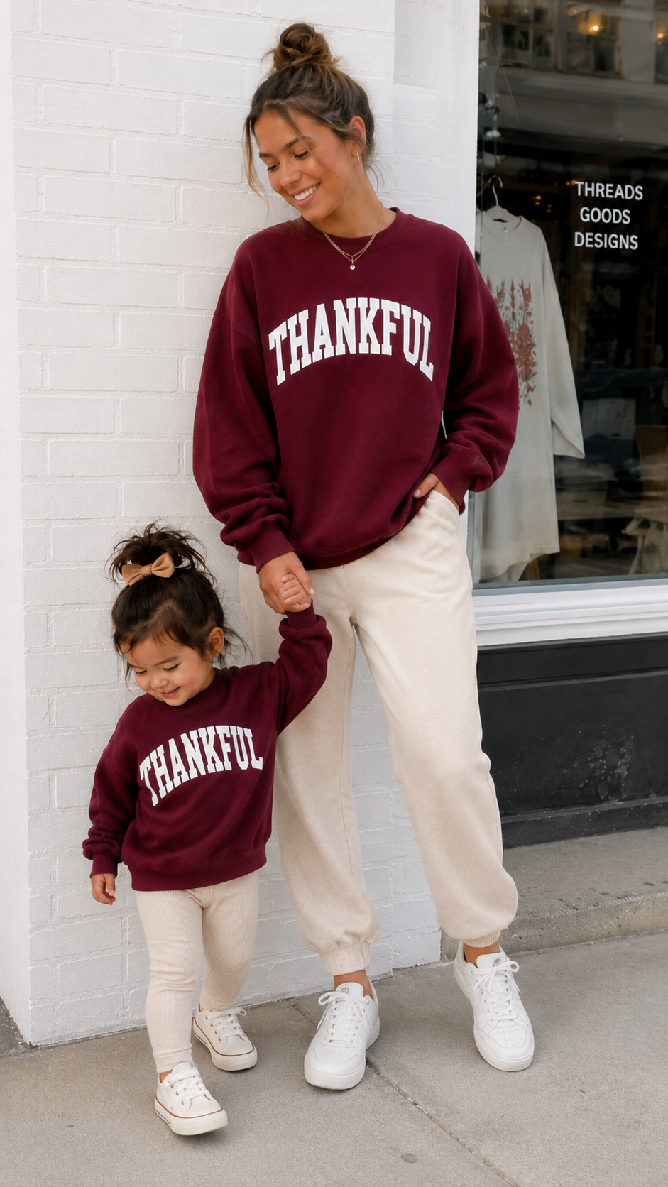 Thankful Varsity Sweatshirt