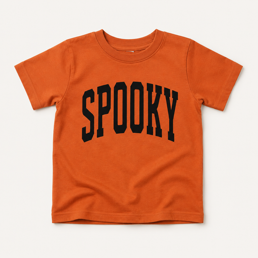 SPOOKY Varsity Kids Tee
