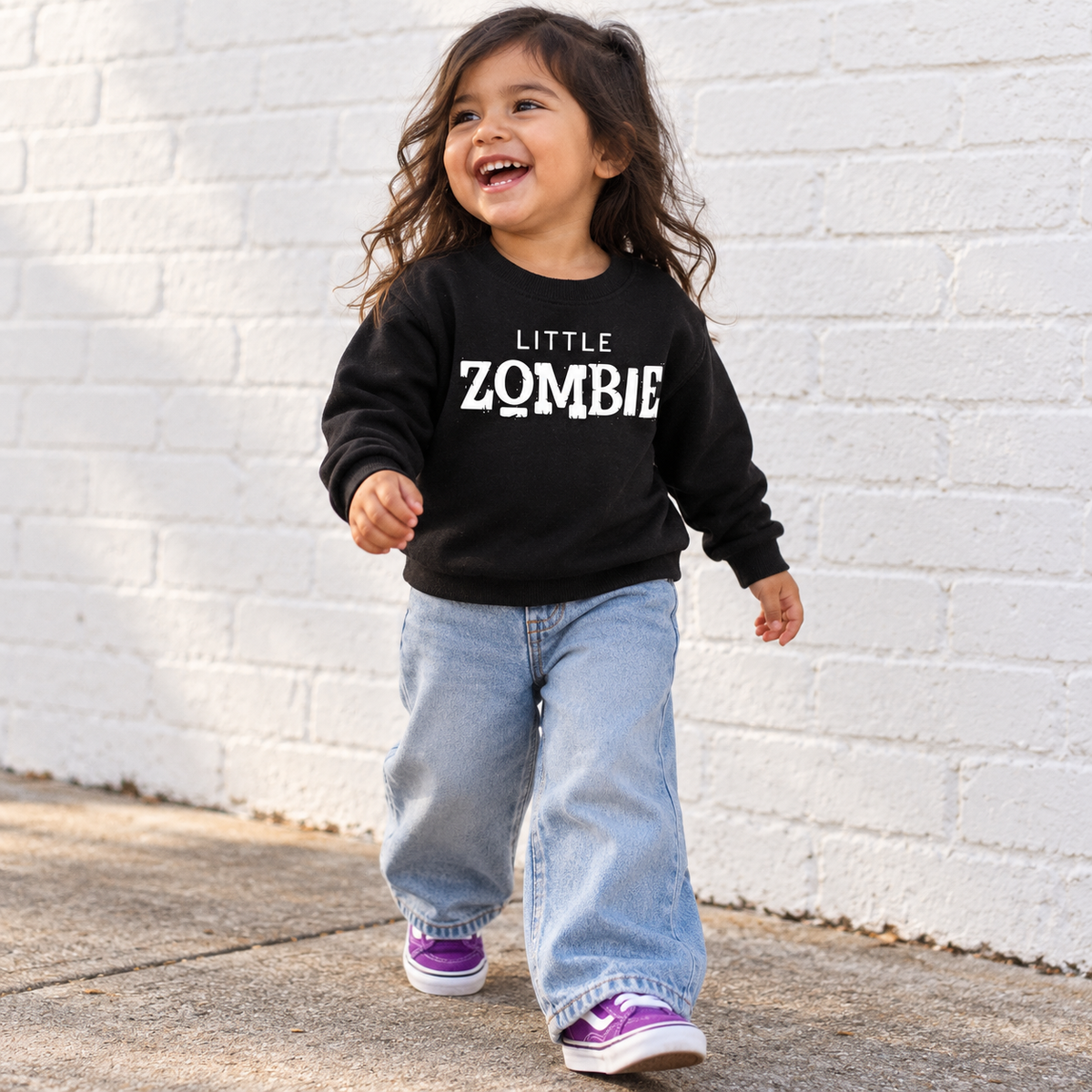 Little Zombie Kids Halloween Tee & Sweatshirt