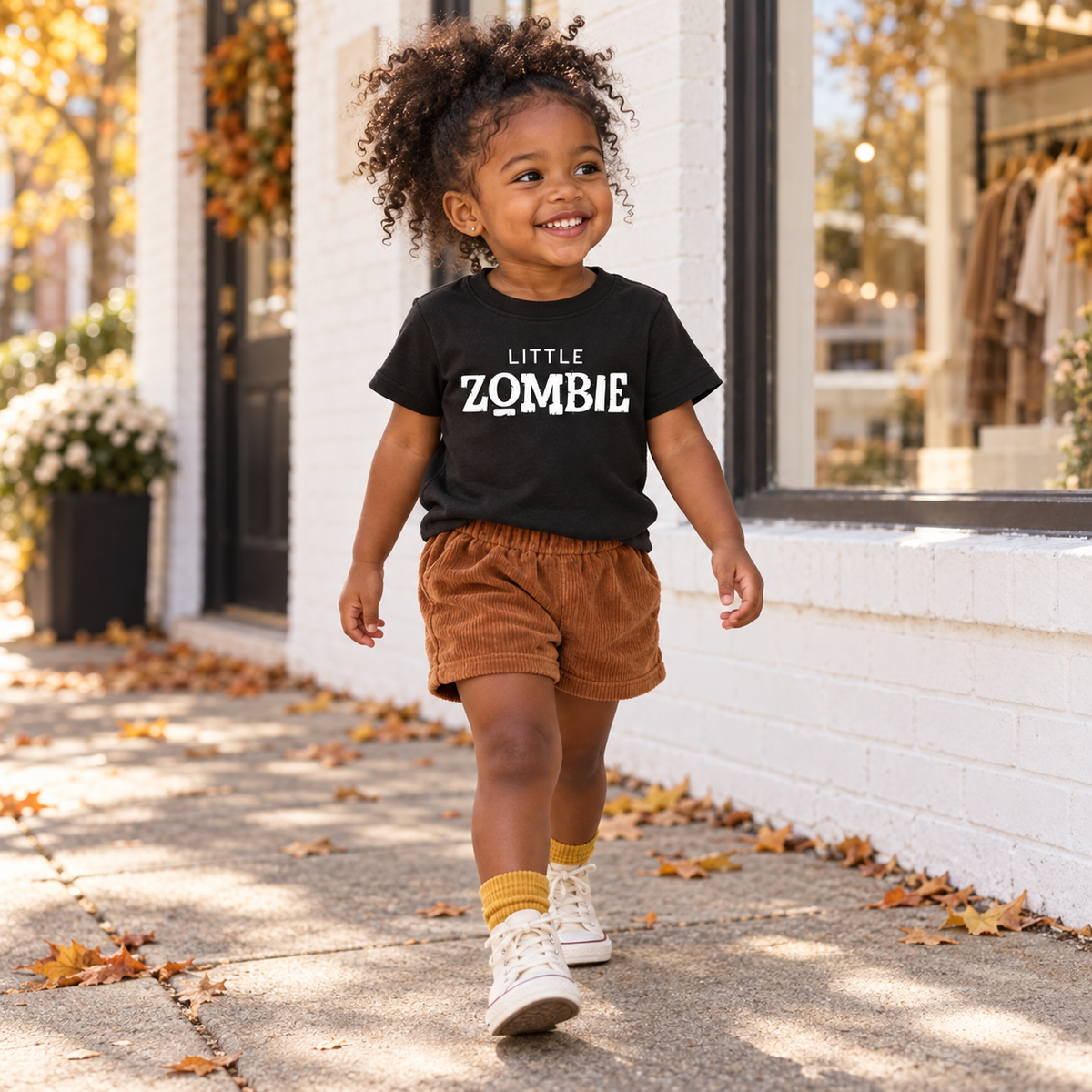 Little Zombie Kids Halloween Tee & Sweatshirt