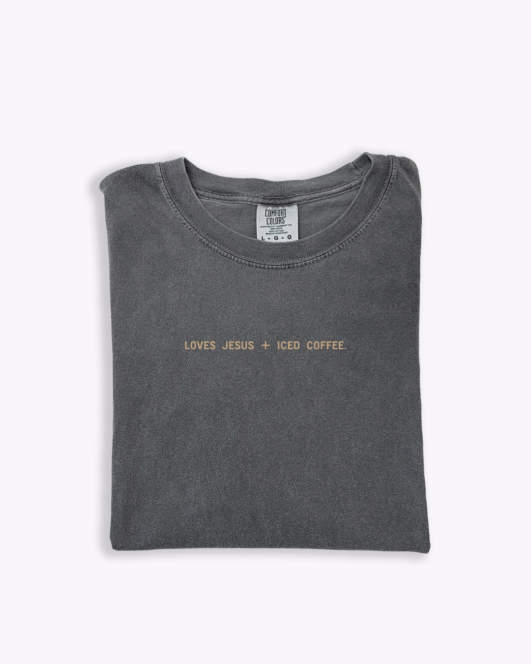 Loves Jesus + Iced Coffee