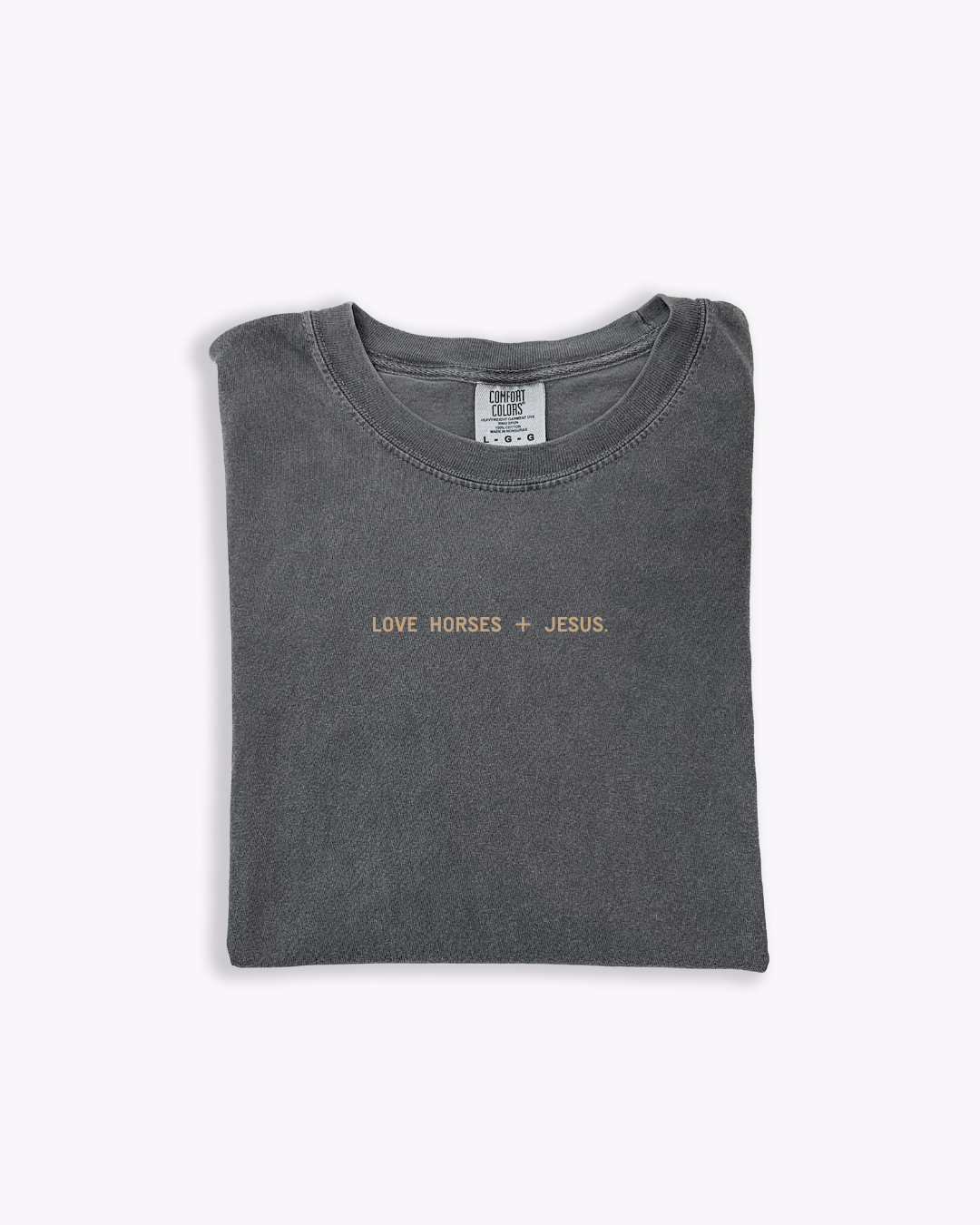 Love Horses + Jesus Unisex Tee