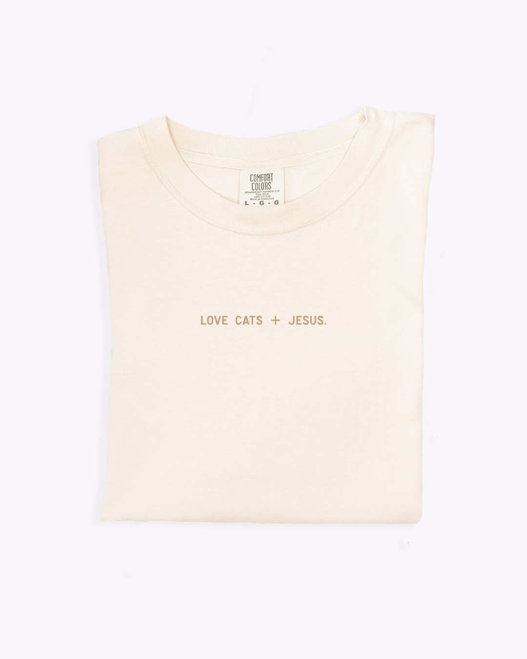 Love Cats + Jesus Unisex Tee