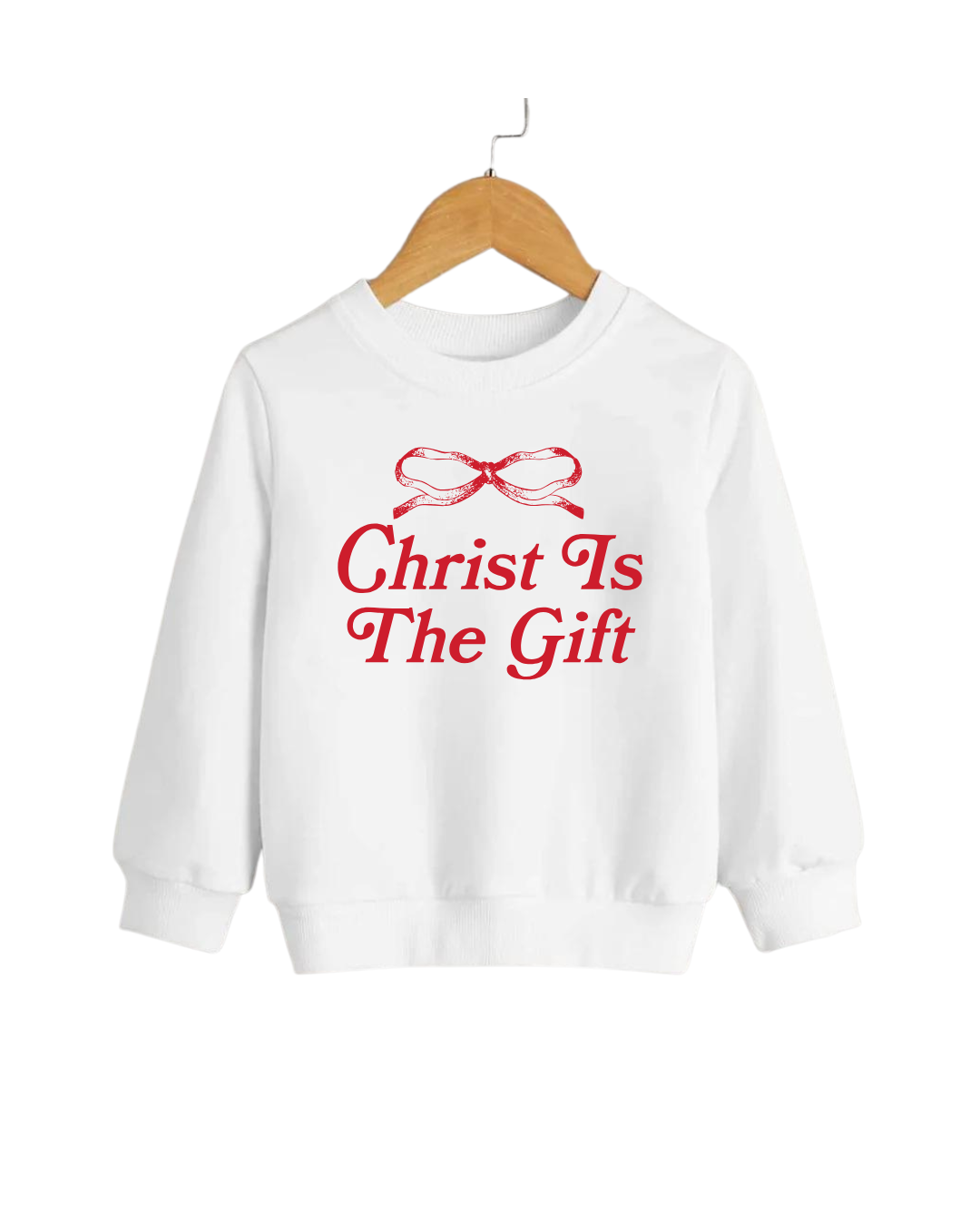 Christ is the Gift Kids Pullover
