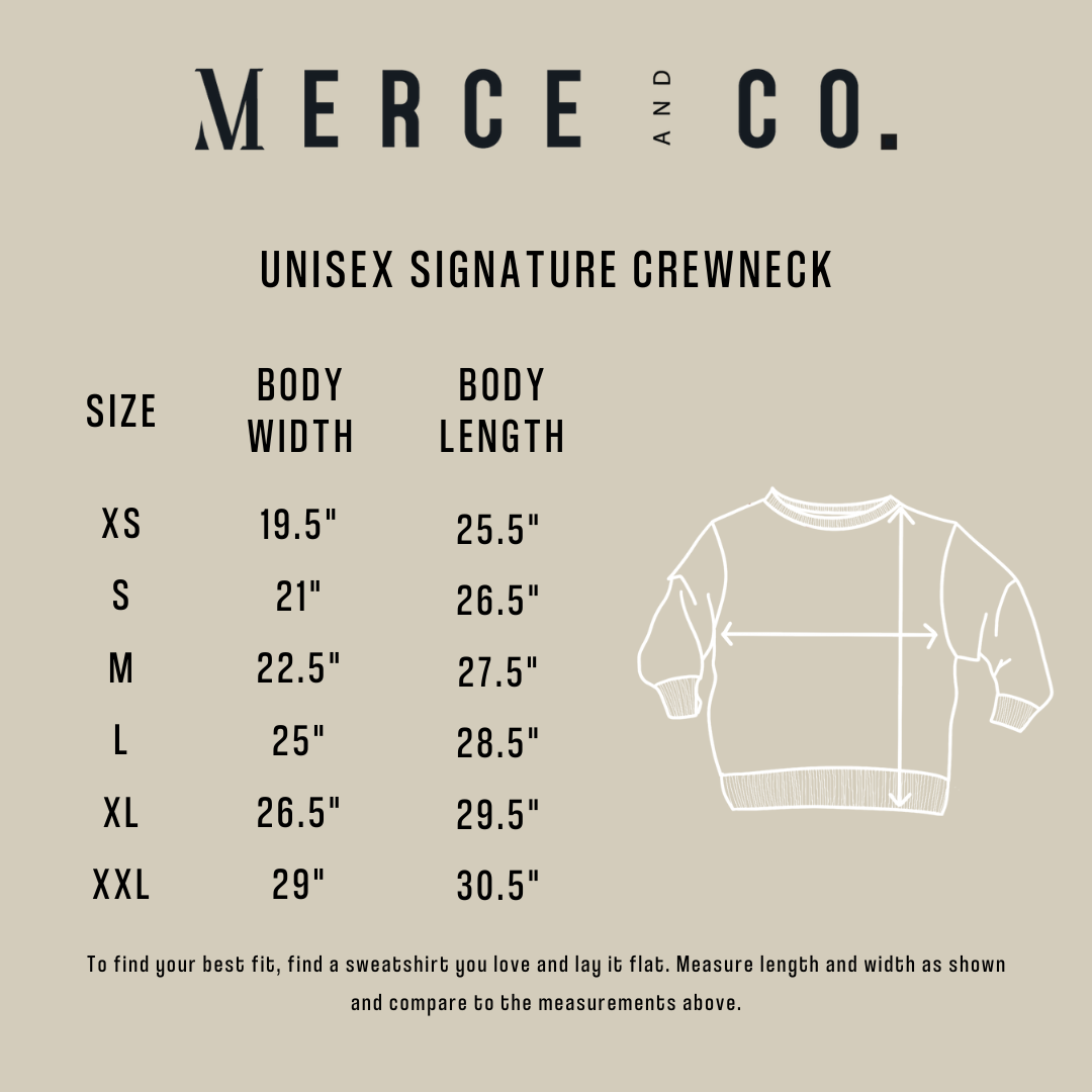 Christmas Morning Crew Waffle Sleeve Crewneck - Oat