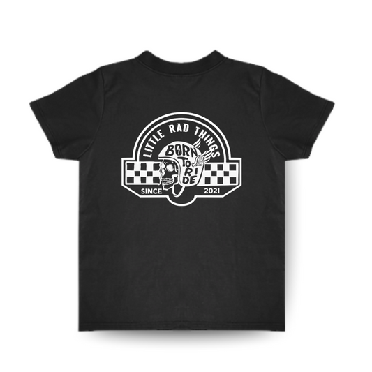 TIL DEATH DO WE RIDE TEE - VINTAGE BLACK