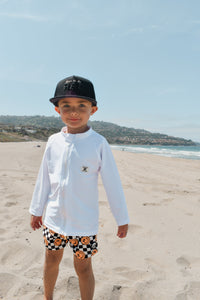UPF 50 RASHGUARD - WHITE