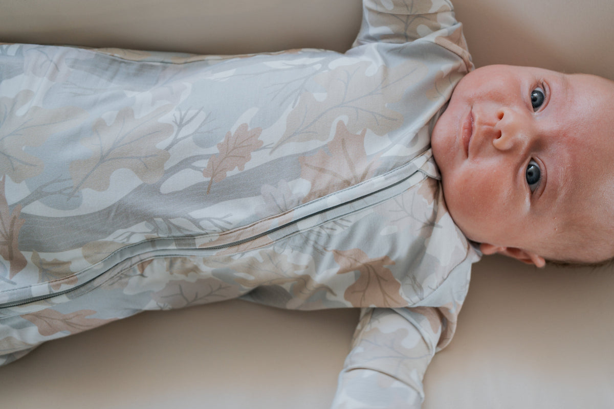 Bamboo Zip Pajamas | Woodland